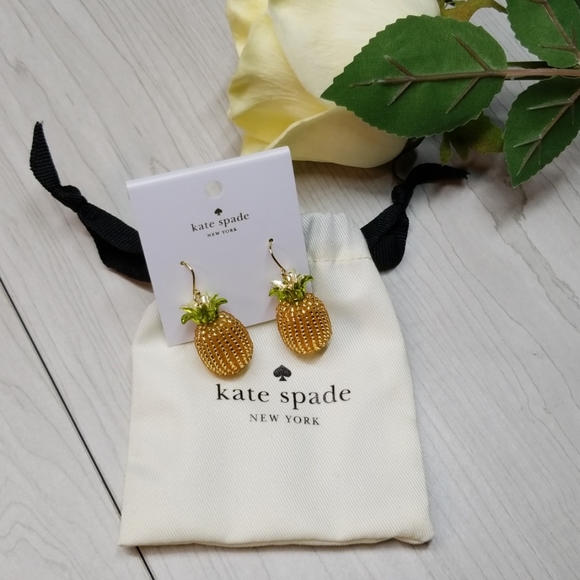 kate spade Jewelry - Kate Spade Pineapple earrings